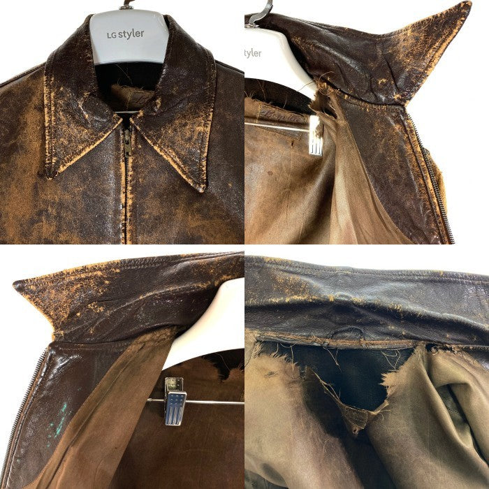 Boyville SEARS ボーイヴィル シアーズ 50's レザージャケット ブラウン size- 瑞穂店