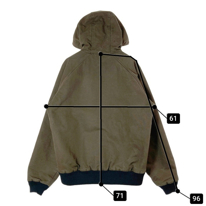 Carhartt カーハート A&T製 アクティブジャケット 裏キルティング ダークブラウン sizeL 瑞穂店