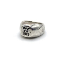 RATS ラッツ SIGNET RING "WAY OF LIFE" シグネットリング シルバー SV950 Size 9号 福生店