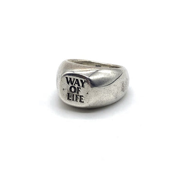 RATS ラッツ SIGNET RING "WAY OF LIFE" シグネットリング シルバー SV950 Size 9号 福生店