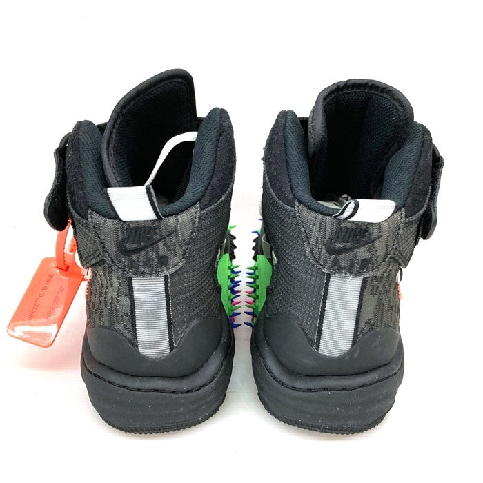 NIKE AIR FORCE 1 MID SP ナイキ エアフォース1 ミッド OFF-WHITE オフホワイト DO6290-001 スニーカー ブラック Size 27cm 瑞穂店