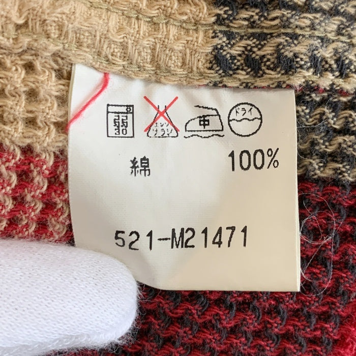 SUGAR CANE シュガーケーン バッファローチェックシャツ ワッフルコットン レッド M品番 Size M 福生店