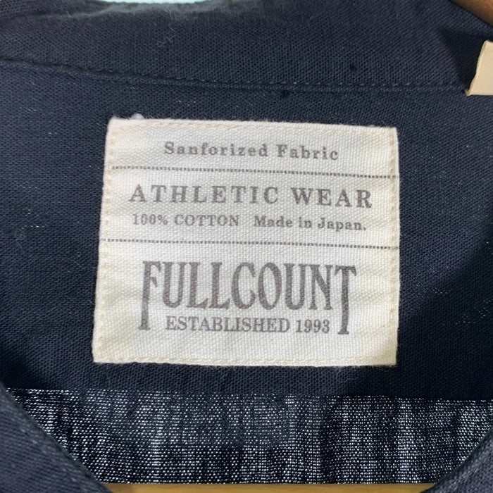 FULLCOUNT フルカウント STAND COLLAR CHAMBRAY SHIRT 5oz スタンドカラーシャンブレーシャツ プルオーバー ブラック 4900 Size 40 福生店