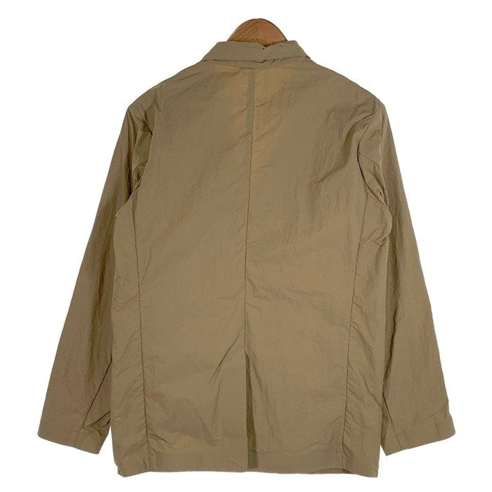 DESCENTE デサント 塩縮ナイロン 2B テーラードジャケット イージーパンツ セットアップ ベージュ DUI3701 DUI7702P Size M-O 福生店