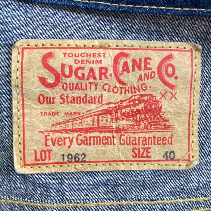 SUGAR CANE シュガーケーン SC11962  デニムトラッカージャケット 3rd型 1962 インディゴ Size40 瑞穂店