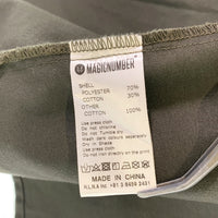CHALLENGER チャレンジャー MAGIC NUMBER マジックナンバー TC WORK SHIRT 長袖 ワーク シャツ オリーブ Size M 福生店