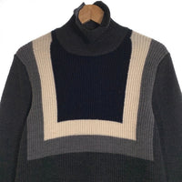 COMME des GARCONS HOMME PLUS コムデギャルソンオムプリュス タートルネック ウールニットセーター チャコールグレー オールド PN-040220 AD1996 Size S 相当 福生店