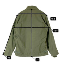 U.S.NAVY ユーエスネイビー 8415-753-5612 70s A-2 Deck Jacket デッキジャケット カーキ sizeM 瑞穂店