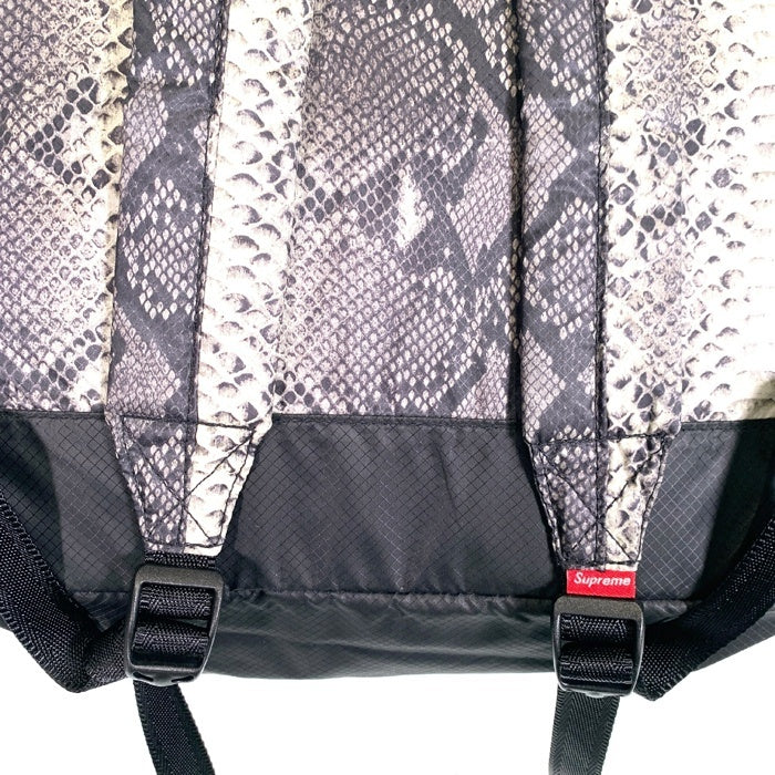 SUPREME シュプリーム 18SS THE NORTH FACE ノースフェイス Snake Flyweight Daypack スネーク フライウェイト デイパック リュック グレー ブラック 福生店