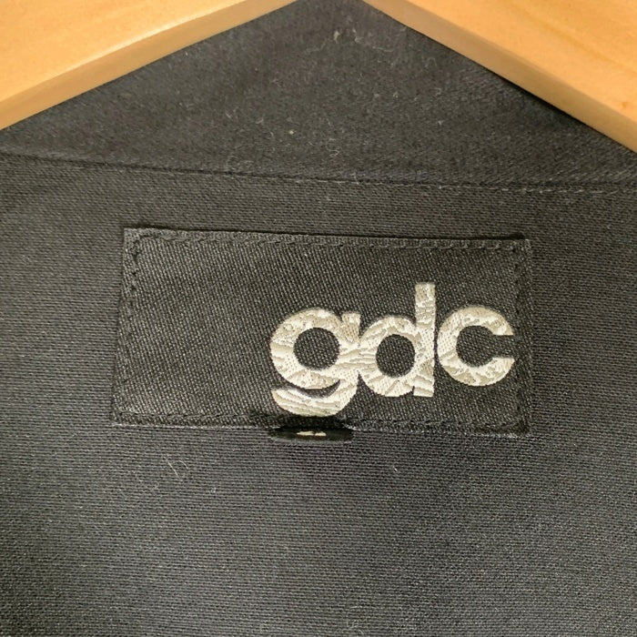 GDC ジーディーシー F-2タイプ  ミリタリー フィールドジャケット バックプリント コットン グランドキャニオン ブラック 日本製 Size L 福生店