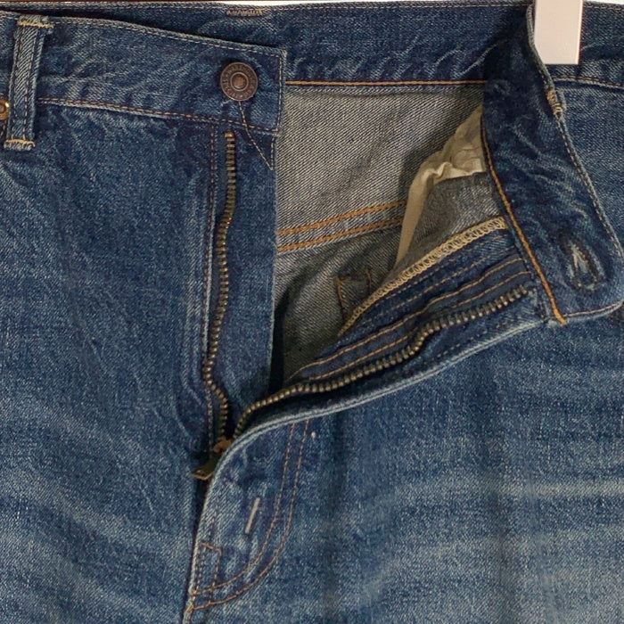 WAREHOUSE ウエアハウス 1105 2nd-Hand セカンドハンド ヴィンテージ加工 テーパードデニムパンツ ライトブルー Size 38×29 福生店