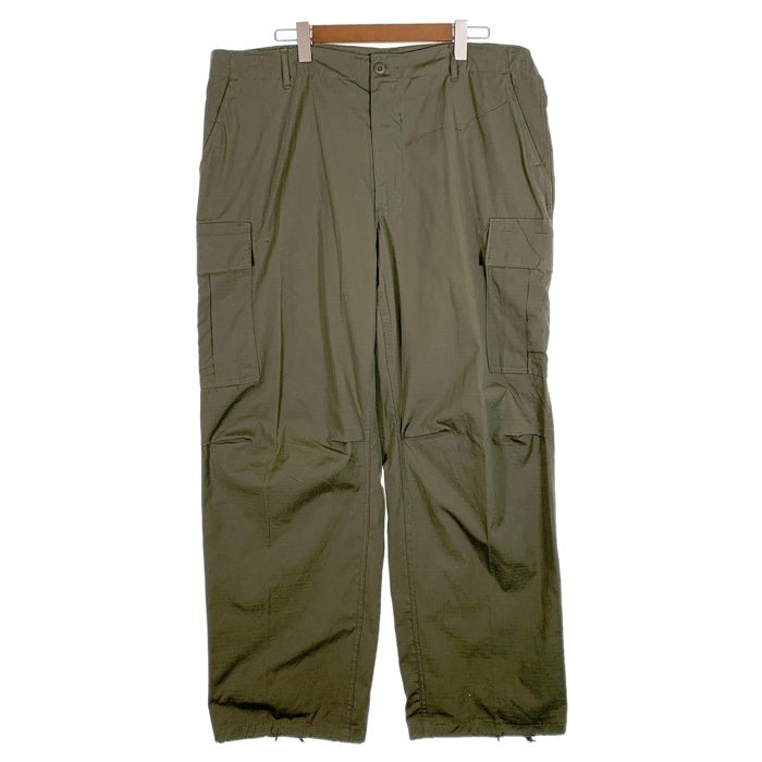 60's U.S.ARMY 米軍 ジャングルファティーグ リップストップ カーゴパンツ オリーブ OG107 8405-935-3313 69年会計 Size XL-R 福生店
