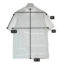 COMME des GARCONS HOMME DEUX コムデギャルソンオムドゥ DC-T015 AD2018 パッチワーク Tシャツ ホワイト sizeM 瑞穂店