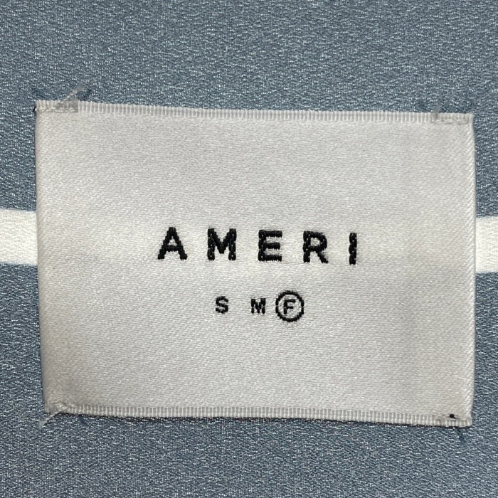 AMERI アメリ 02110441320 STRIPE SCARF BLOUSE ブラウス ネイビー sizeF 瑞穂店