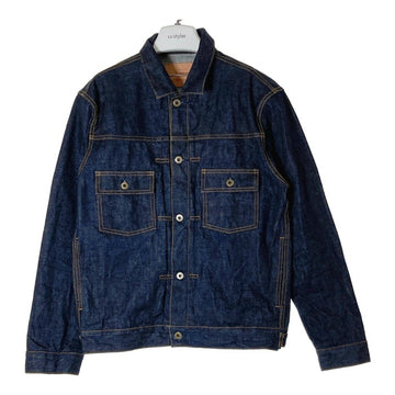 JAPAN BLUE JEANS ジャパンブルーデニム JBGJ10004A 14.8oz Type 2 Denim Jacket 14.8oz ハードデニム セルヴィッチ デニムジャケット インディゴ size42 瑞穂店