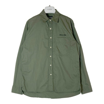 AVIREX アヴィレックス 6115125 ピンナップガール BRIEFING TIME 長袖シャツ カーキ sizeM 瑞穂店