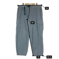 STONEMASTER ストーンマスター SMMS231024 TERRAIN CARGO PANT HEMP COTTON カーゴパンツ ブルーグレー sizeXL 瑞穂店