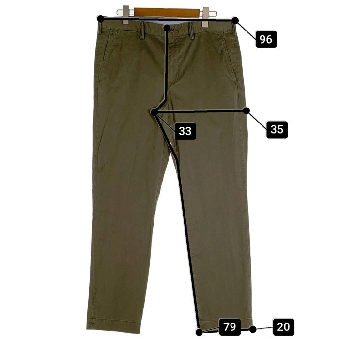 POLO RALPH LAUREN ポロ ラルフローレン THE POLO CHINO ザ ポロ チノ ツイル パンツ オリーブ Size 36/32 福生店