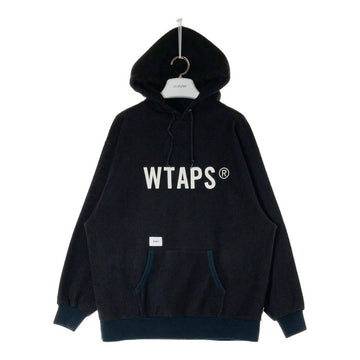 WTAPS ダブルタップス 19AW SWEAT SHIRT POLY DOWNY 02 192ATDT-CSM25 フリースパーカー ブラック sizeXL 瑞穂店