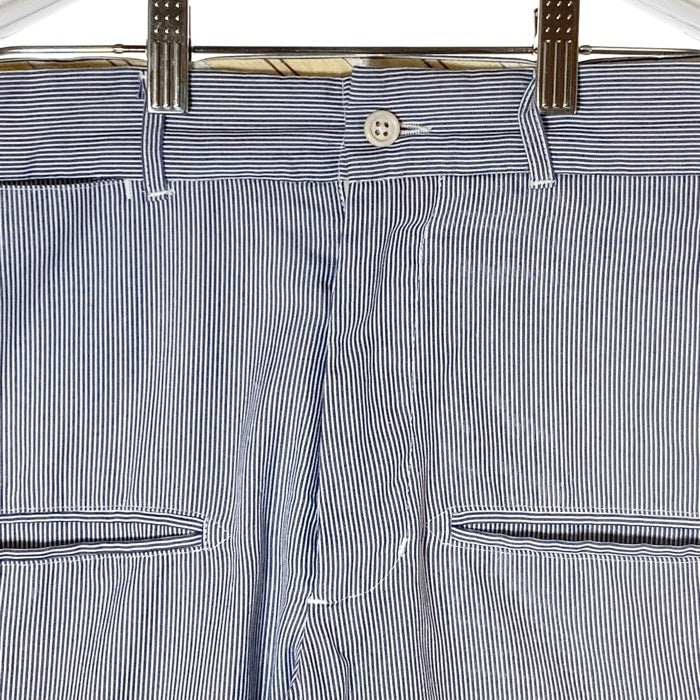 ENGINEERED GARMENTS エンジニアードガーメンツ シアサッカーストライプ マルチポケットパンツ ブルー size30 瑞穂店