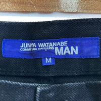 JUNYA WATANABE COMME des GARCONS MAN ジュンヤワタナベ コムデギャルソンマン WS-P024 AD2016 パッチワーク ボタニカル デニムパンツ ブラック sizeM 瑞穂店