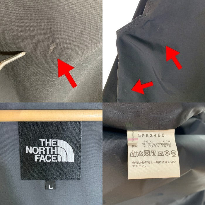 THE NORTH FACE ノースフェイス Mountain Light Jacket マウンテンライトジャケット ブラック アスファルトグレー NP62450 Size L 福生店