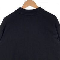 SUPREME シュプリーム 17AW Polo Crewneck ポロクルーネック スウェットトレーナー ブラック ピンク Size L 福生店