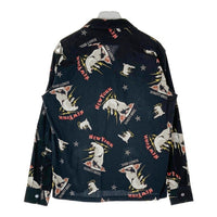 Schott ショット シロクマ総柄 シャツ ブラック sizeS 瑞穂店