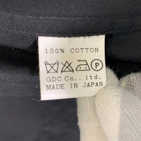 GDC ジーディーシー F-2タイプ  ミリタリー フィールドジャケット バックプリント コットン グランドキャニオン ブラック 日本製 Size L 福生店