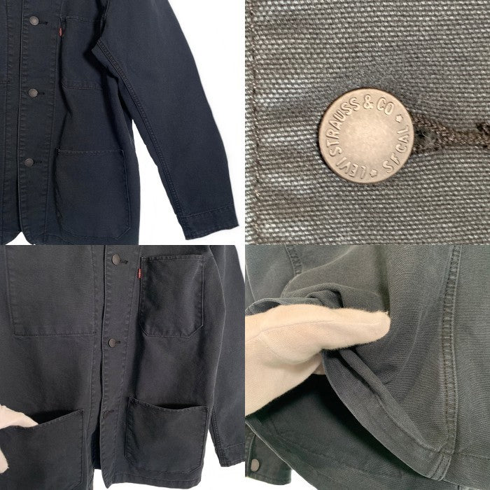 Levi's リーバイス エンジニアコート カバーオールジャケット ブラック PC9-29655-0000 Size L 福生店