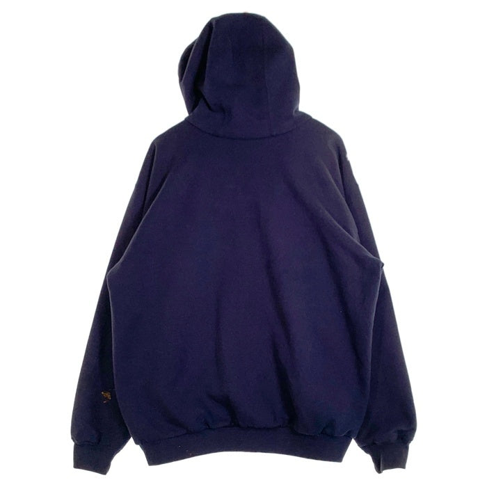 CARHARTT カーハート 裏地サーマル ジップアップ フーディー パーカー ネイビー J149 NVY Size X-Large Regular 福生店