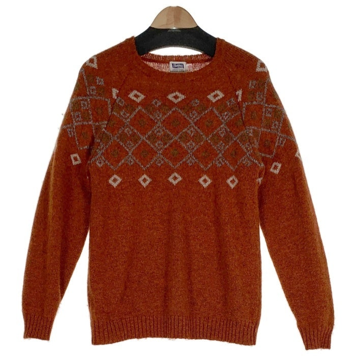 Pherrow's フェローズ 19AW スノーパターン ジャガード ニット セーター オレンジ 19W-PSFS1 Size 40 福生店
