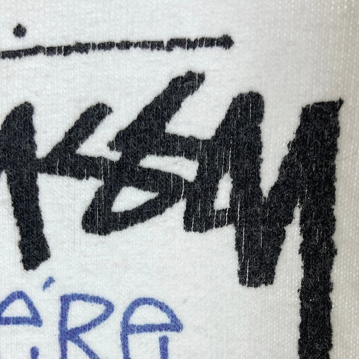 STUSSY ステューシー ジョーカープリント Tシャツ OLD ヴィンテージ ホワイト sizeXL 瑞穂店