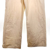 90's Dickies ディッキーズ オーバーオール 生成 アイボリー USA製 Size 34×34 福生店