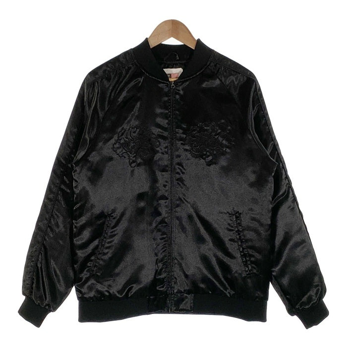 HUF ハフ THRASHER スラッシャー スーベニアジャケット 中綿 スカジャン ブラック Size M 福生店