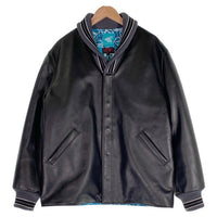 NASTOYS ナストイズ C×T×M Leather Pharaoh Jacket レザーファラオジャケット シンサレート ブラック ブルー Size XL 福生店