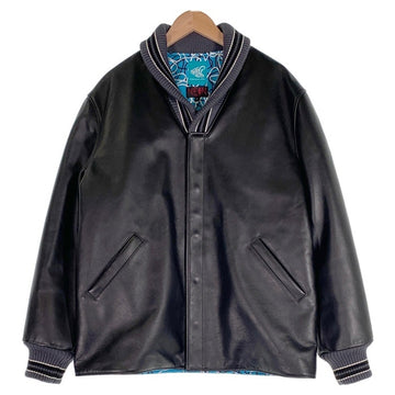 NASTOYS ナストイズ C×T×M Leather Pharaoh Jacket レザーファラオジャケット シンサレート ブラック ブルー Size XL 福生店