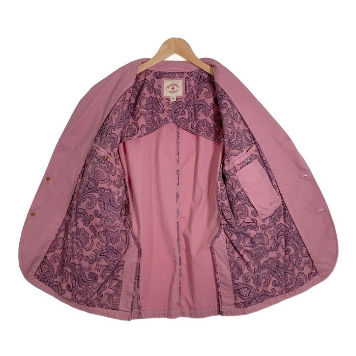 Brooks Brothers ブルックスブラザーズ コットン 3B テーラードジャケット ピンク 本切羽 カジュアル Size L 福生店