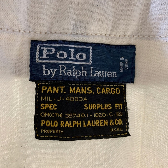 Polo by Ralph Lauren ポロラルフローレン カーゴショーツ ショートパンツ アイボリー Size 36 福生店