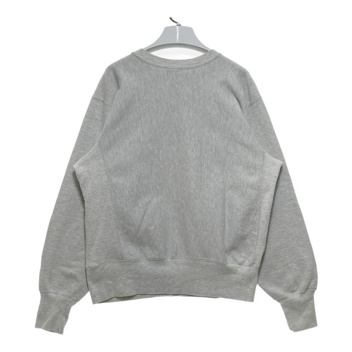 90's Champion チャンピオン WAYNE STATE UNIVERSITY リバースウィーブ スウェットトレーナー グレー USA製 トリコ刺繡 Size L 瑞穂店