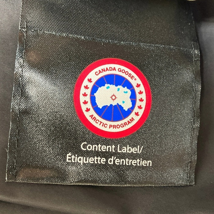 CANADA GOOSE カナダグース WYNDHAM PARKA ウィンダムパーカ ファー ダウンジャケット ブラック 3808MA サザビーリーグ Size FUSION L 瑞穂店