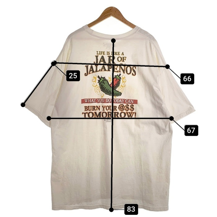 00's BIG DOGS ビッグドッグス プリントTシャツ ホワイト Size 3XL 福生店