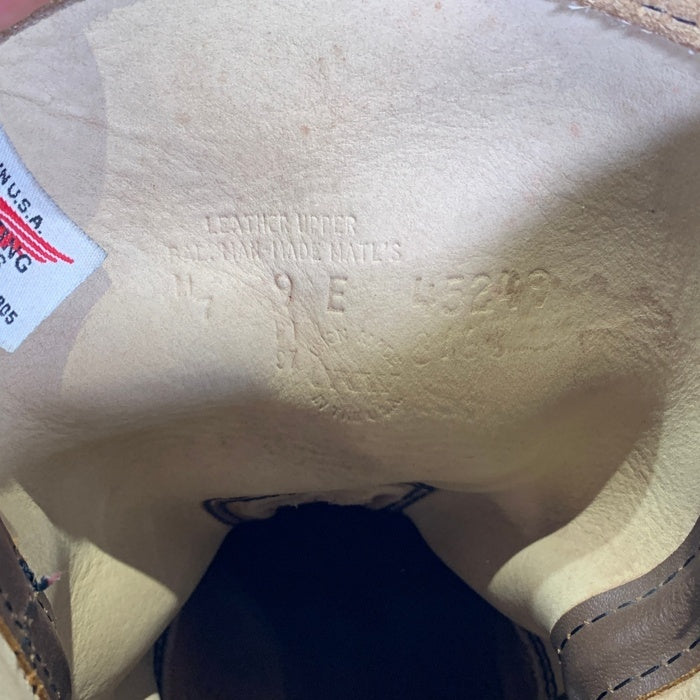 90's REDWING レッドウィング スウェード ペコスブーツ ベージュ 8168 97年 縦刺繡羽タグ Size 9E (27.0cm) 福生店