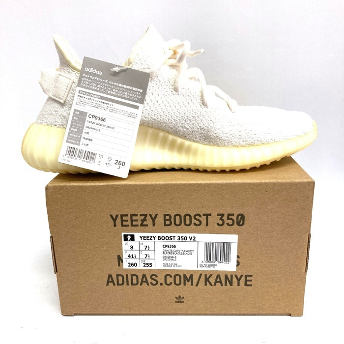 adidas アディダス CP9366 YEEZY Boost 350 V2 Cream White イージー ブースト スニーカー ホワイト size26cm 瑞穂店