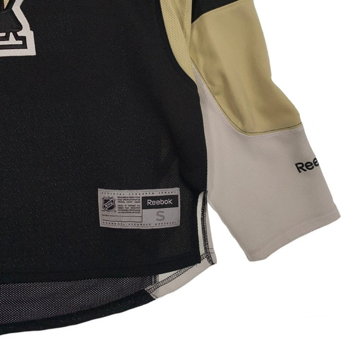 Reebok リーボック NHL ピッツバーグ・ペンギンズ CROSBY クロスビー ホッケーシャツ ブラック Size S 福生店