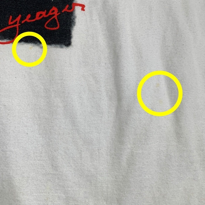 Real McCOY'S リアルマッコイズ チャック・イェーガー プリントTシャツ ホワイト 旧 Size M 福生店