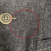 WAREHOUSE ウエアハウス ダックディガー CHAMBRAY SHOP COAT シャンブレー ショップコート インディゴ 2119 Size 38 福生店