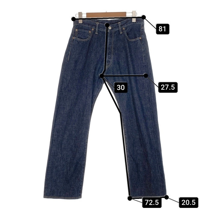 CALEE キャリー セルビッジ ストレートデニムパンツ ジーンズ インディゴ Size 32 福生店