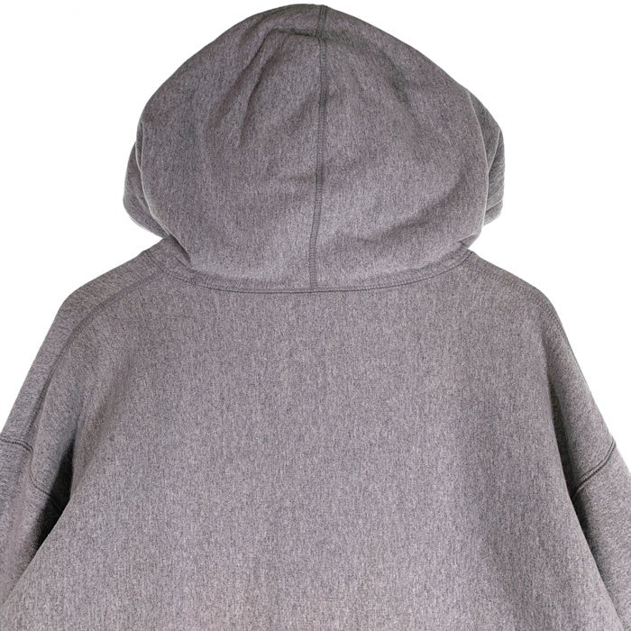 SUPREME シュプリーム 21AW Arabic Logo Hooded Sweatshirt アラビックロゴ プルオーバースウェットパーカー グレー モコモコ Size XXL 福生店
