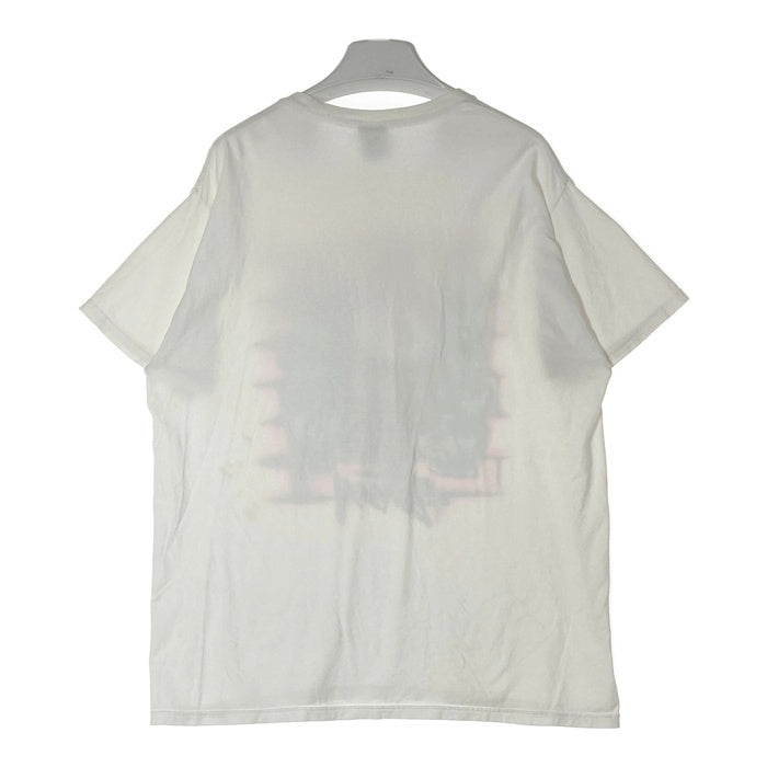 STUSSY ステューシー 8 BALL CREW Tシャツ ホワイト sizeL※所々汚れあり 瑞穂店